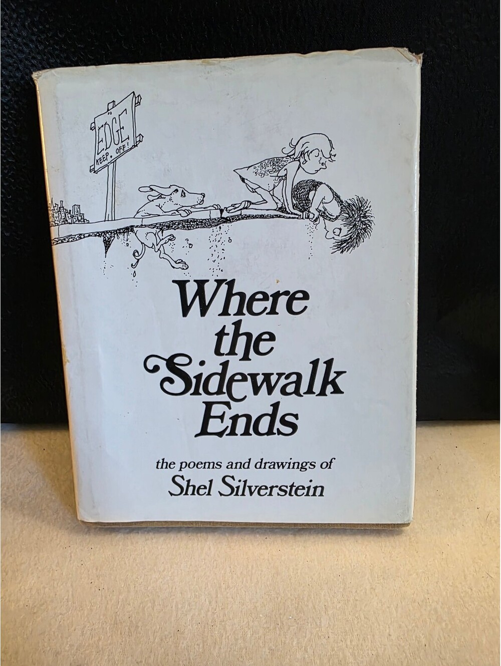 Where the Sidewalk Ends Shel Silverstein Hardcover Poems Drawings Dust Jacket